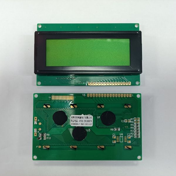 恒域威2004字符點陣屏-工控工業顯示儀器模組-LCM液晶3D打印機設備模塊